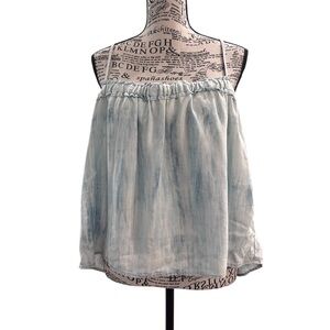 Cloth & Stone by Anthro Flowy Top, Large